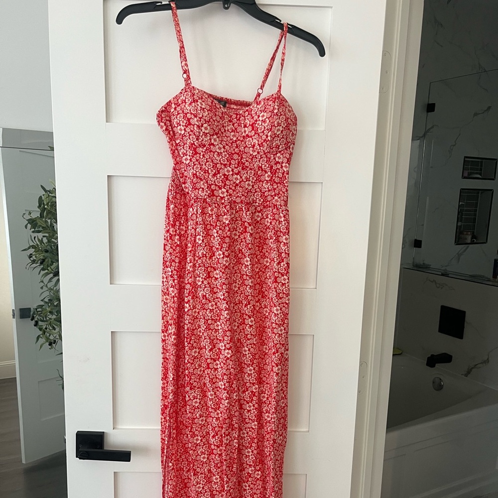 Maxi floral dress